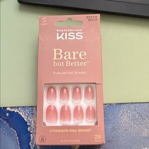 Kiss Bare but Better TruNude Nail Set - Pink